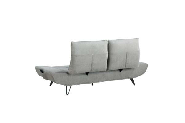 9556GRY Seating-Quonsett Collection Sofa with Power Adjustable S...