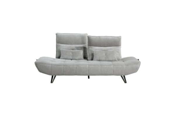 9556GRY Seating-Quonsett Collection Sofa with Power Adjustable S...