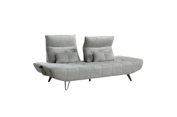 9556GRY Seating-Quonsett Collection Sofa with Power Adjustable S...