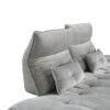 9556GRY Seating-Quonsett Collection Sofa with Power Adjustable S...
