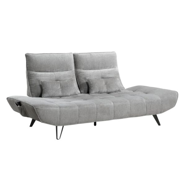 9556GRY-3PW Sofa with Power Adjustable S...