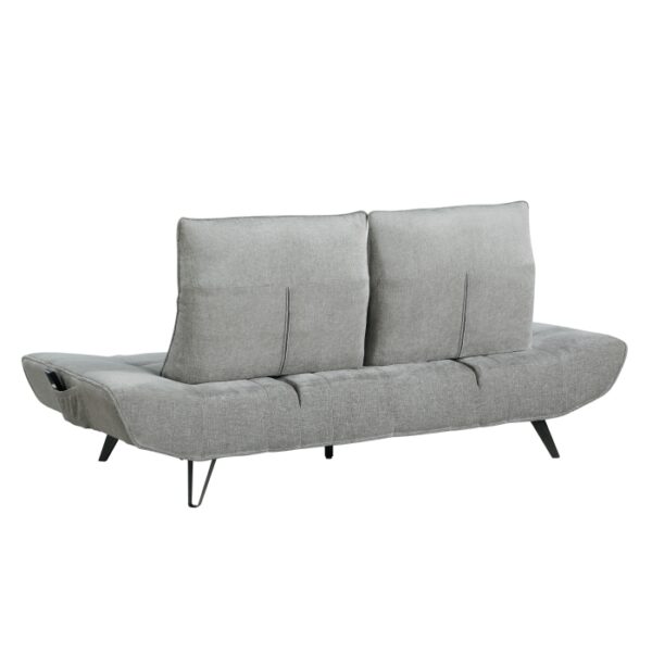 9556GRY-3PW Sofa with Power Adjustable S...