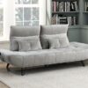 9556GRY Seating-Quonsett Collection Sofa with Power Adjustable S...