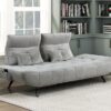 9556GRY Seating-Quonsett Collection Sofa with Power Adjustable S...