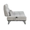 9556LGY Seating-Quonsett Collection Sofa with Power Adjustable S...