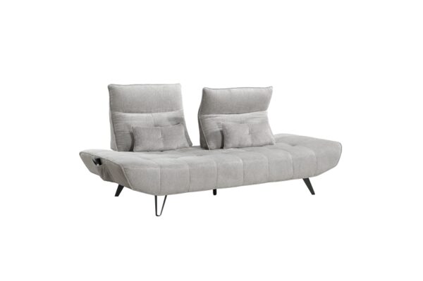 9556LGY Seating-Quonsett Collection Sofa with Power Adjustable S...