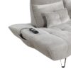 9556LGY Seating-Quonsett Collection Sofa with Power Adjustable S...