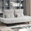 9556LGY Seating-Quonsett Collection Sofa with Power Adjustable S...
