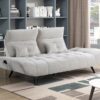 9556LGY Seating-Quonsett Collection Sofa with Power Adjustable S...