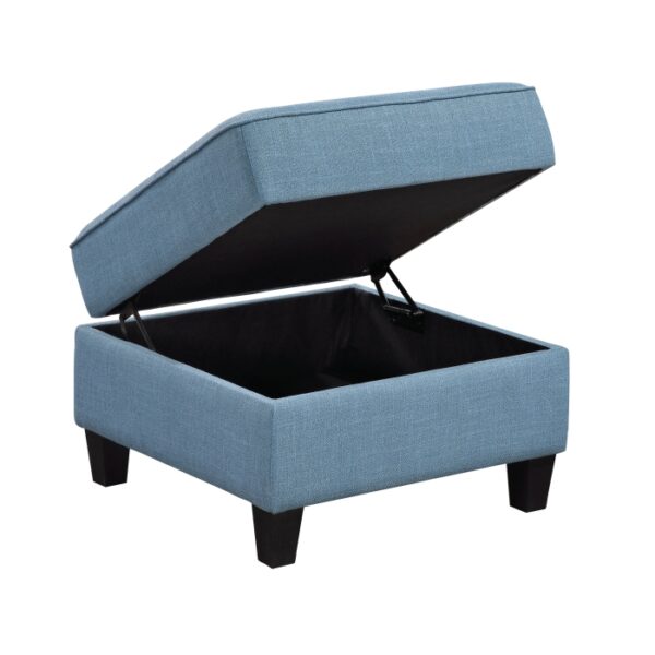 9557BUE*6SCOT 6-Piece Sectional with Stora...