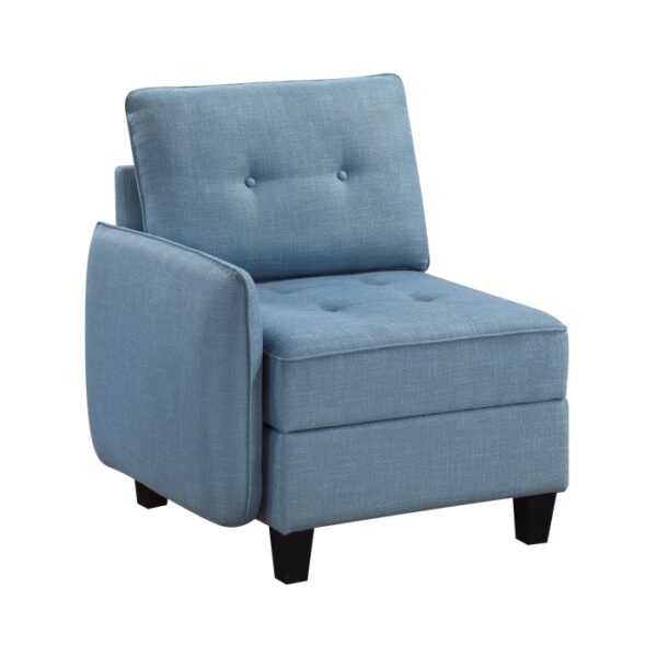 9557BUE*8SCOT 8-Piece Sectional with Stora...