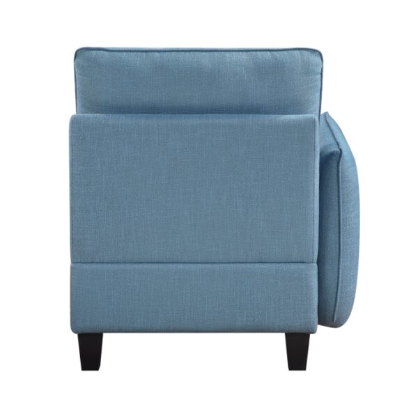 9557BUE*7SC 7-Piece Sectional with Storage