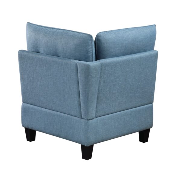 9557BUE*8SCOT 8-Piece Sectional with Stora...
