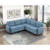 9557BUE*5SC 5-Piece Sectional with Storage