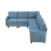 9557BUE*6SC 6-Piece Sectional with Storage