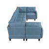 9557BUE*7SC 7-Piece Sectional with Storage