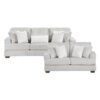 9558LG Seating-Santiago Collection 2pc Set: Sofa, Love