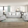 9558LG Seating-Santiago Collection 2pc Set: Sofa, Love