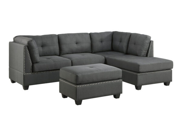 9566DG*3OT 3-Piece Sectional with Ottoman