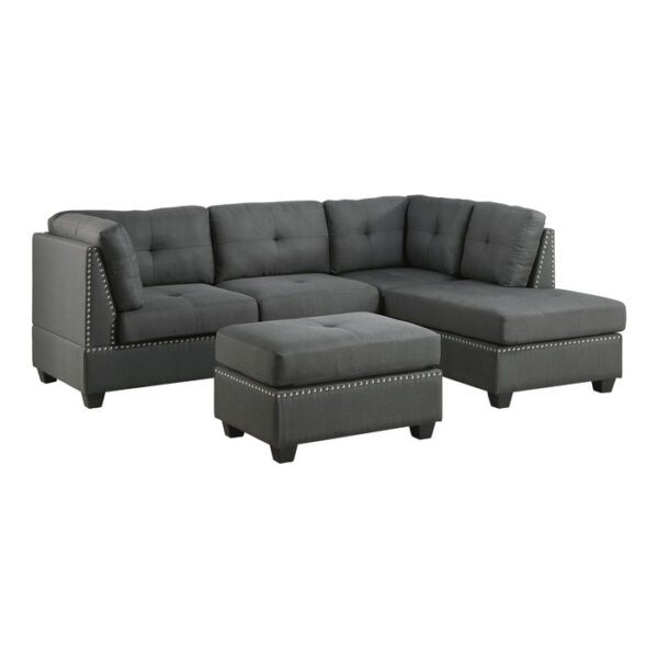 9566DG*3OT 3-Piece Sectional with Ottoman