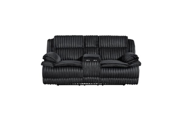 9577BK Seating-Goodland Collection 2pc Set: Sofa, Love