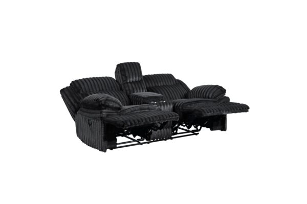 9577BK Seating-Goodland Collection 2pc Set: Sofa, Love