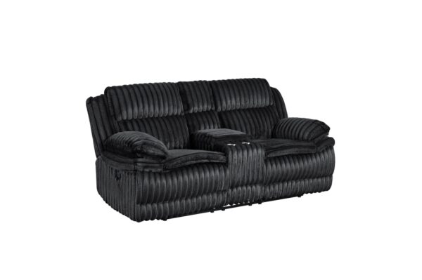 9577BK Seating-Goodland Collection 2pc Set: Sofa, Love