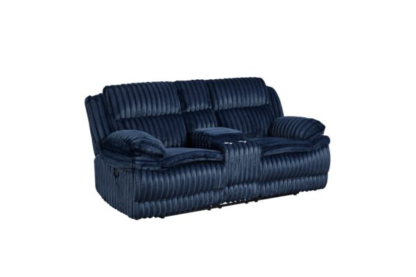 9577BU Seating-Goodland Collection 2pc Set: Sofa, Love