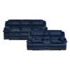 9577BU Seating-Goodland Collection 2pc Set: Sofa, Love