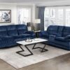9577BU Seating-Goodland Collection 2pc Set: Sofa, Love