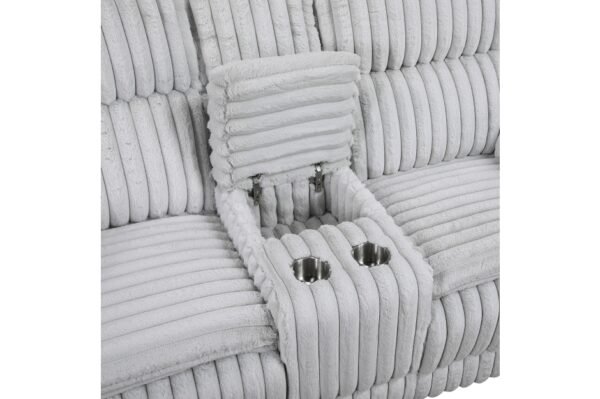 9577GY Seating-Goodland Collection 2pc Set: Sofa, Love