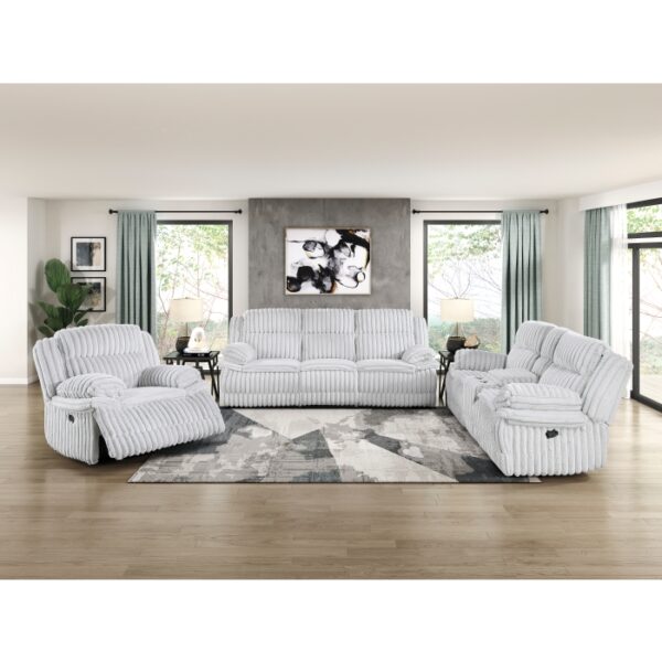 9577GY-3 Double Reclining Sofa