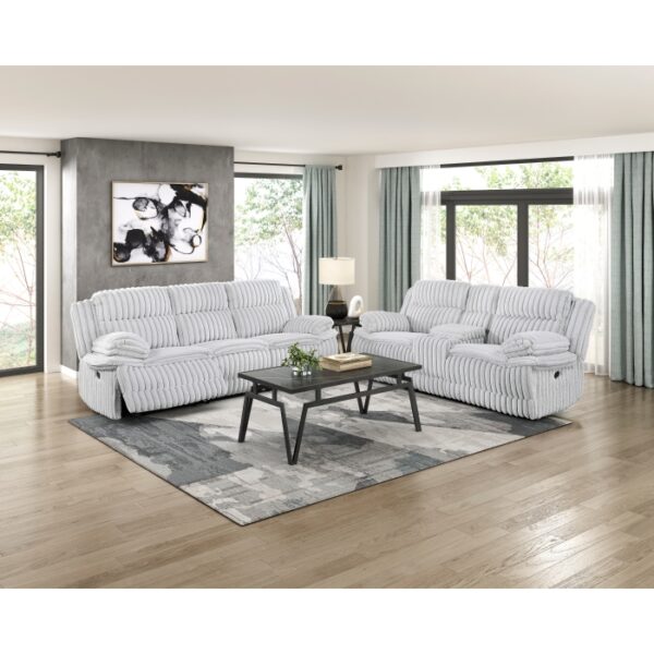 9577GY-3 Double Reclining Sofa