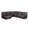 9579BRW*6LCRRPW 6-Piece Power Reclining Sect...