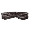 9579BRW*6LRRCPW 6-Piece Power Reclining Sect...