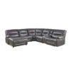9579GRY*6LCRRPW 6-Piece Power Reclining Sect...