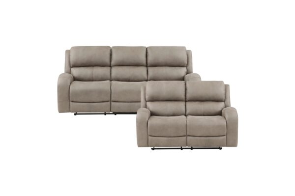 9601BR Seating-Pagosa Collection 2pc Set: Sofa, Love