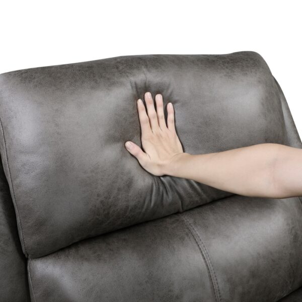 9601GY-3 Double Reclining Sofa