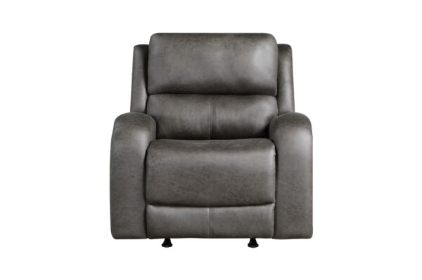9601GY Seating-Pagosa Collection 2pc Set: Sofa, Love