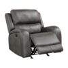 9601GY Seating-Pagosa Collection 2pc Set: Sofa, Love