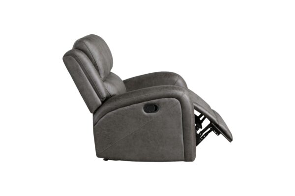 9601GY Seating-Pagosa Collection 2pc Set: Sofa, Love