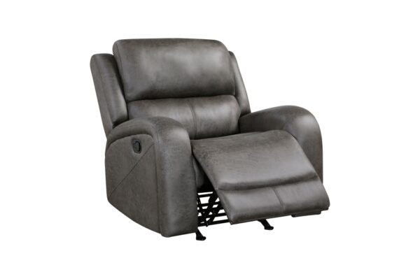 9601GY Seating-Pagosa Collection 2pc Set: Sofa, Love