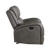 9601GY Seating-Pagosa Collection 2pc Set: Sofa, Love