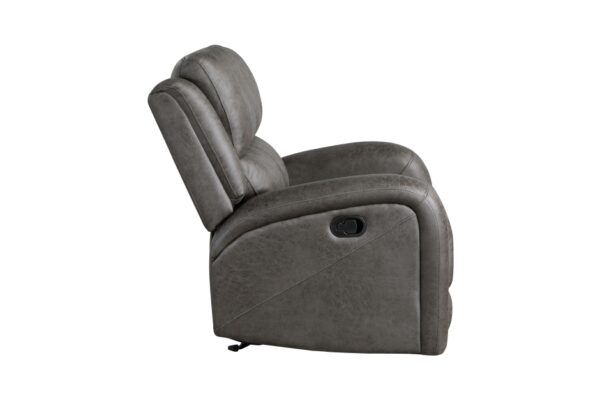 9601GY Seating-Pagosa Collection 2pc Set: Sofa, Love