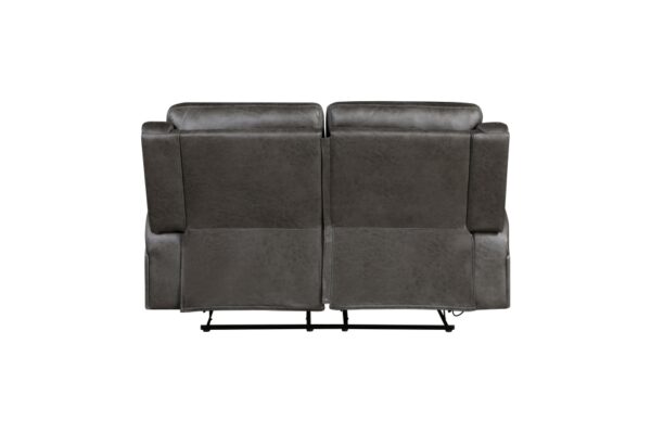 9601GY Seating-Pagosa Collection 2pc Set: Sofa, Love