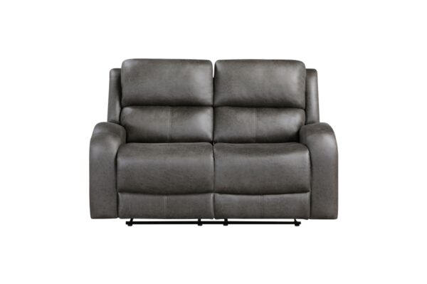 9601GY Seating-Pagosa Collection 2pc Set: Sofa, Love