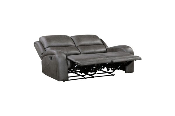 9601GY Seating-Pagosa Collection 2pc Set: Sofa, Love