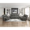 9601GY-3 Double Reclining Sofa