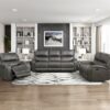 9601GY Seating-Pagosa Collection 2pc Set: Sofa, Love