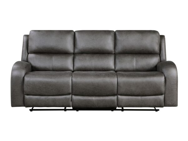 9601GY-3 Double Reclining Sofa
